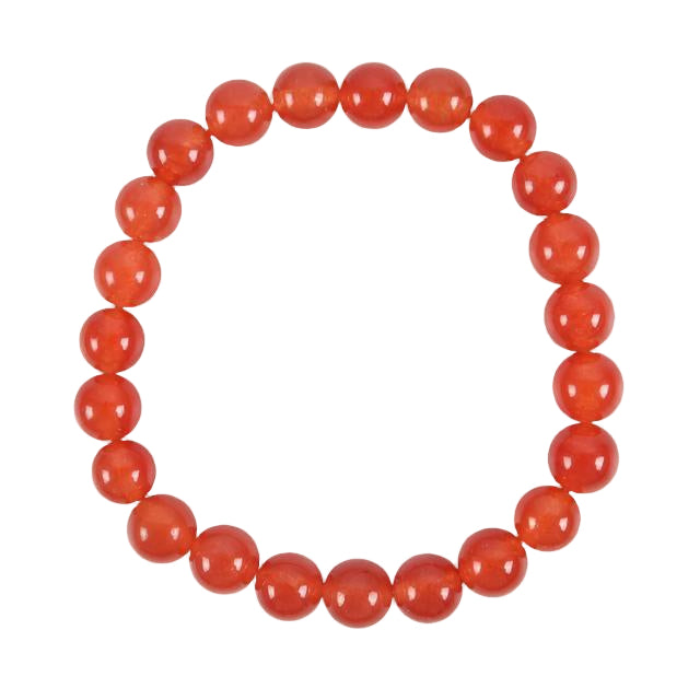 Carnelian Bead Bracelet