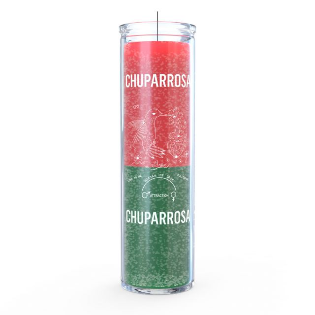 Chuparrosa Hummingbird Candle - Red/Green - 7 Day