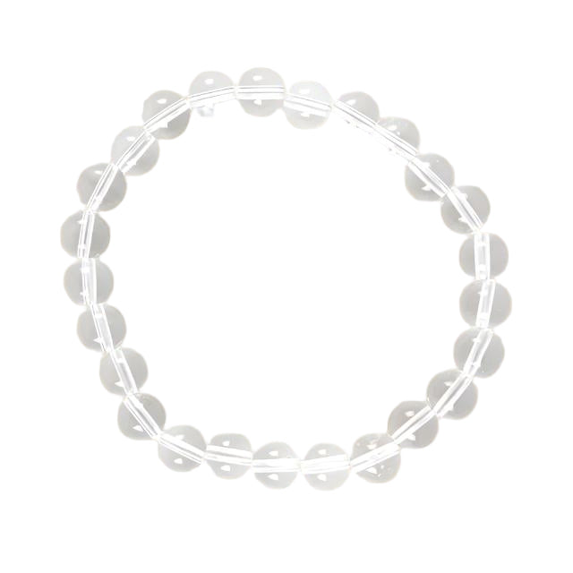 Clear Quartz Bead Bracelet