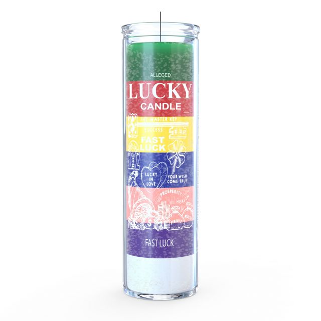 Fast Luck Candle - Rainbow - 7 Day