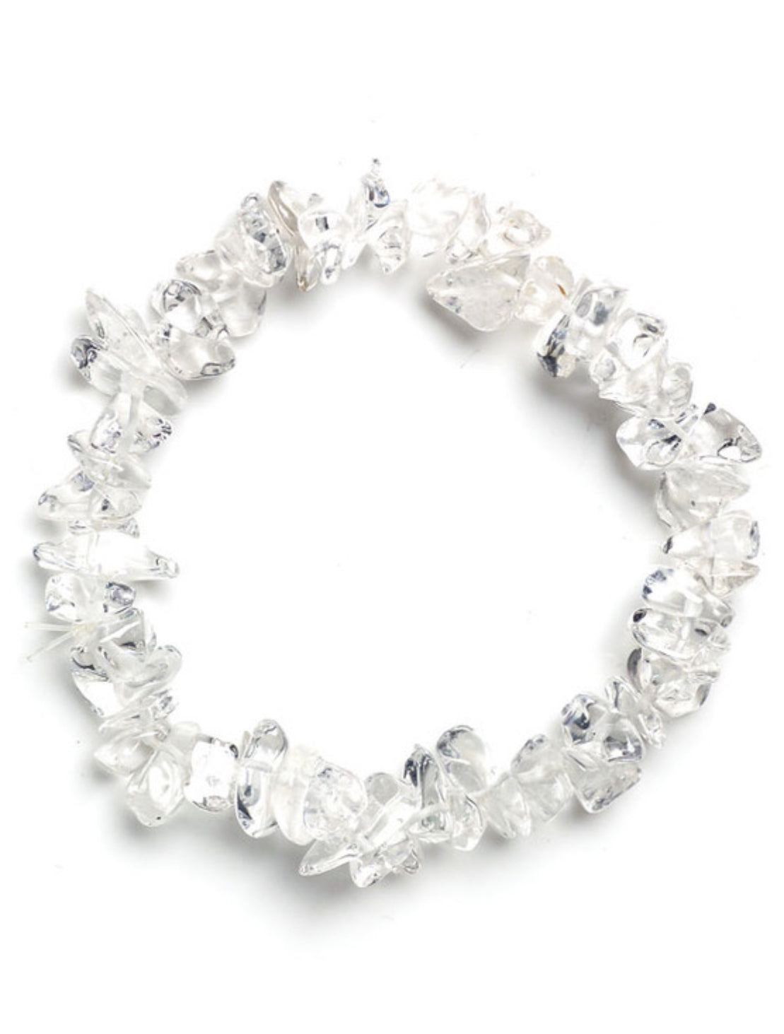 Clear Quartz Chip Bracelet