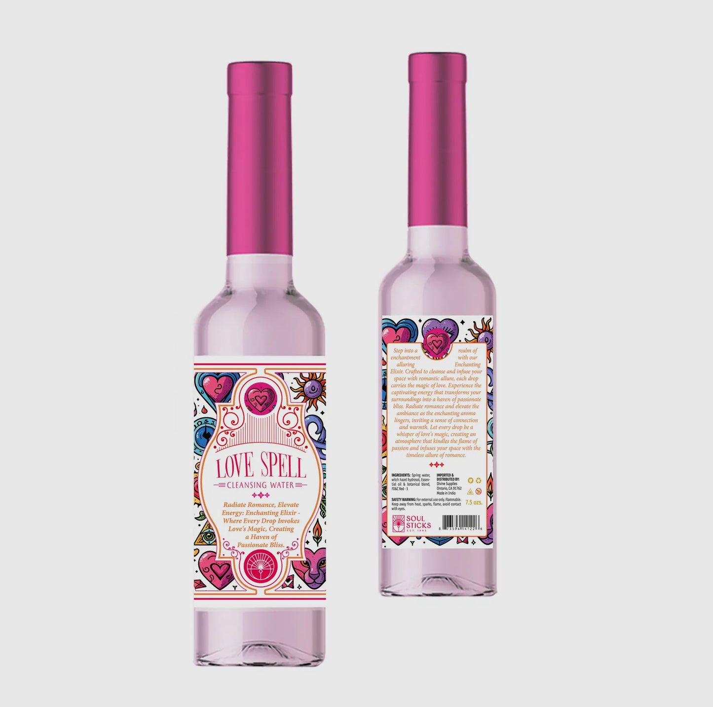 Love Spell Cleansing Water