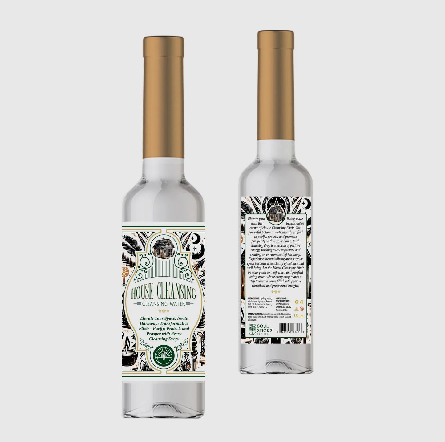 House Cleaning Cleansing Water