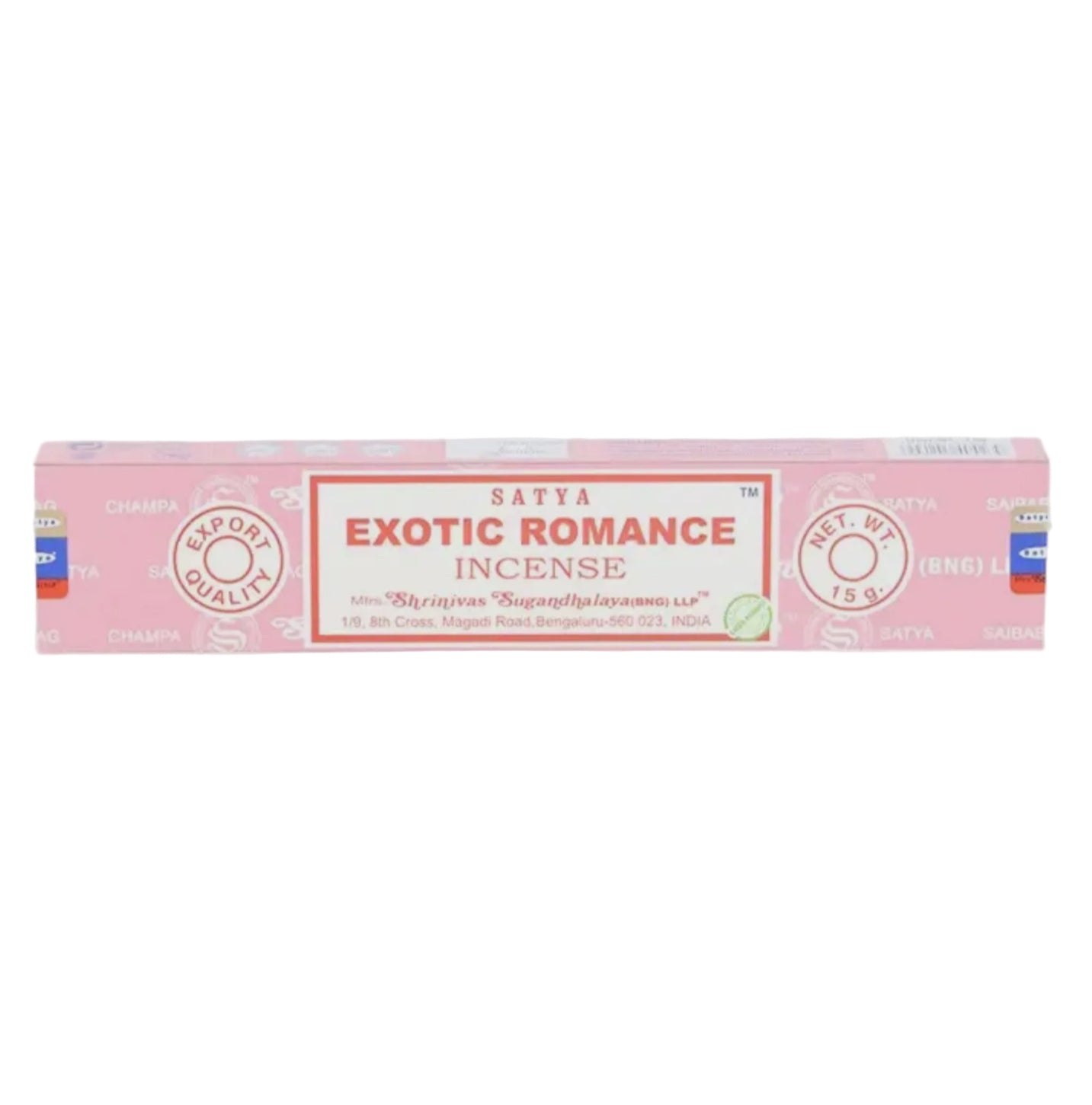 Exotic Romance Incense Sticks Satya (15g)