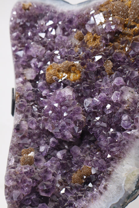 Amethyst Heart Large w/Stand