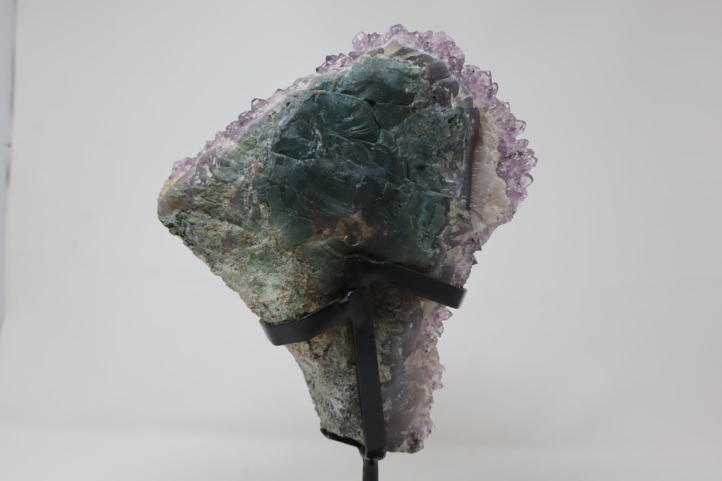 Amethyst Flower Large w/Stand