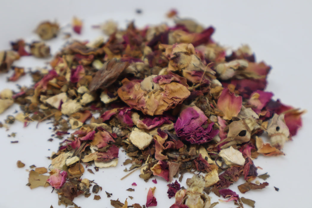 Organic Tulsi Rose Herbal Tea