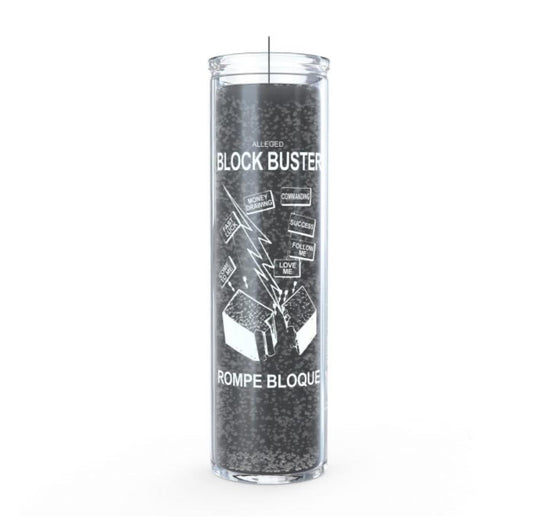 Block Buster Candle - Black - 7 Day