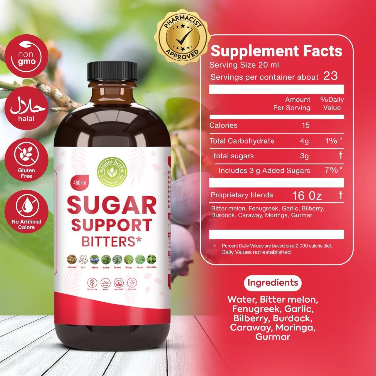 Sugar Support Bitters