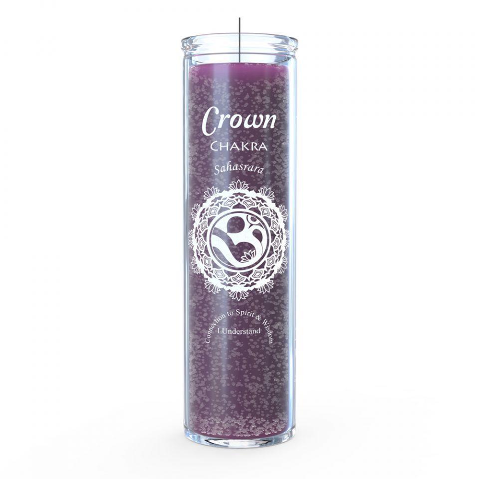 Crown Chakra Candle Purple 7 Day