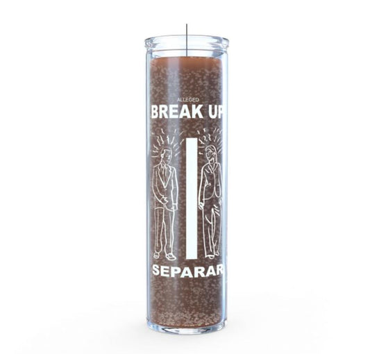 Break Up Man/Woman Candle - Brown - 7 Day