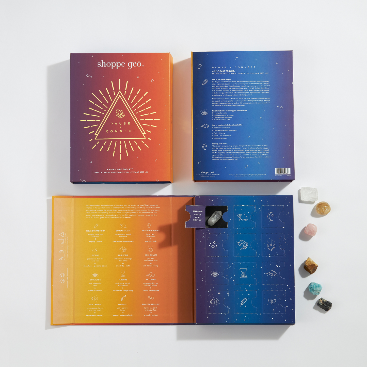 12 Day Self-Care Crystal Toolkit