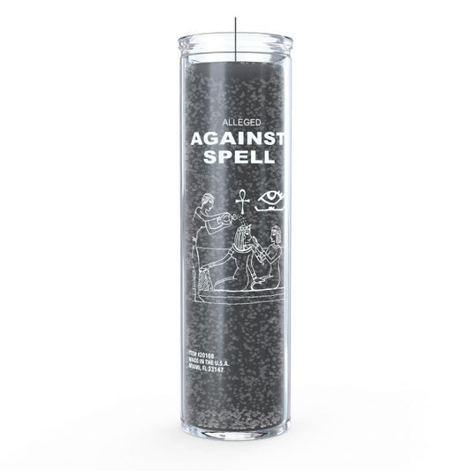 Against Spells Candle - Black - 7 Day