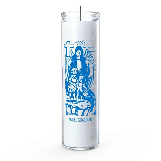Angel Guardian Candle - White - 7 Day