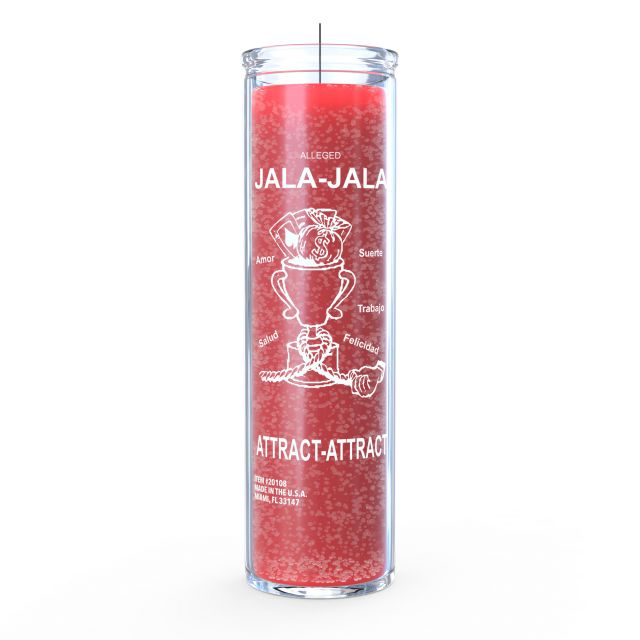 Attract Attract (Jala Jala) Candle - Red - 7 Day