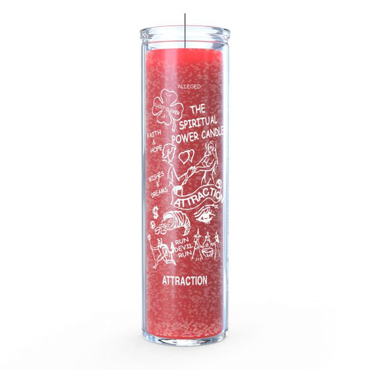 Attraction  Candle - Red - 7 Day