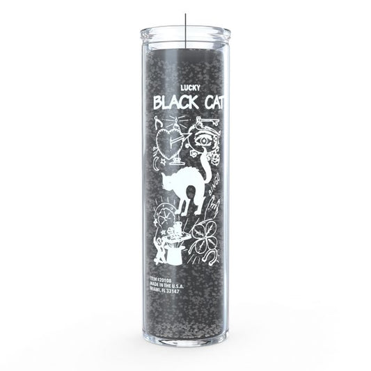 Black Cat Candle - Black - 7 Day