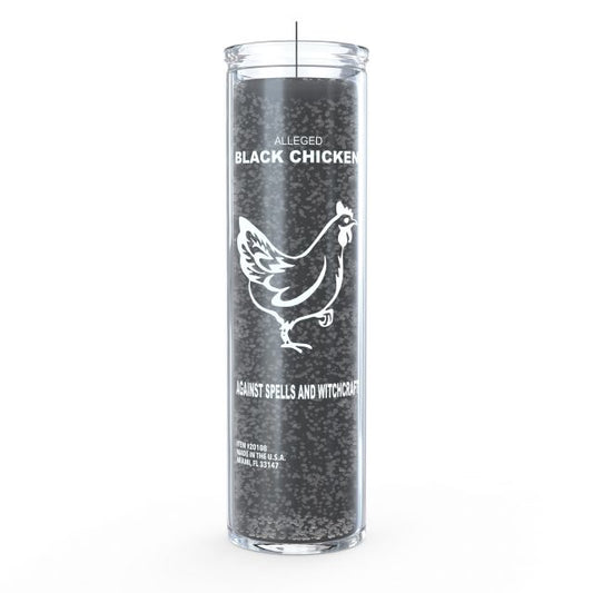 Black Chicken Candle - Black - 7 Day