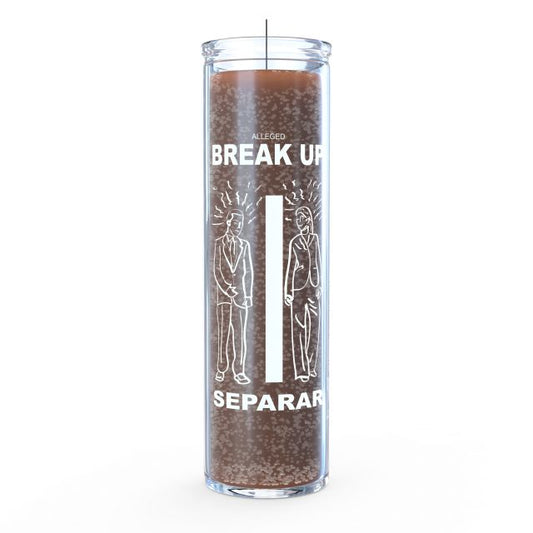 Break Up Man/Woman Candle - Brown - 7 Day