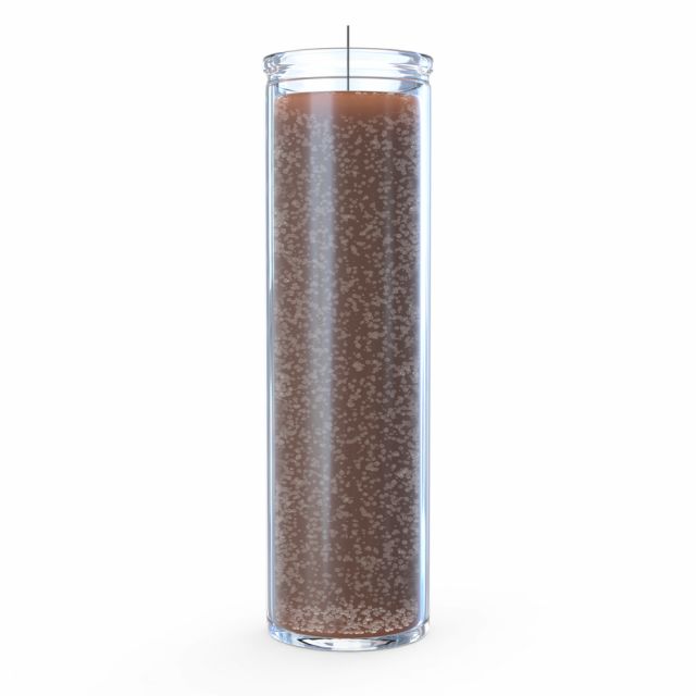 Brown Plain Candle - 7 Day