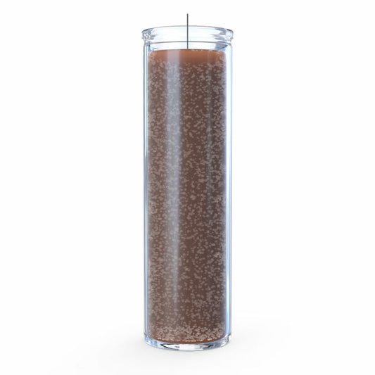 Brown Plain Candle - 7 Day