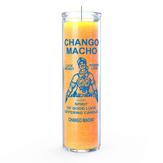 Chango Macho Spirit of Good Luck Candle - Gold - 7 Day