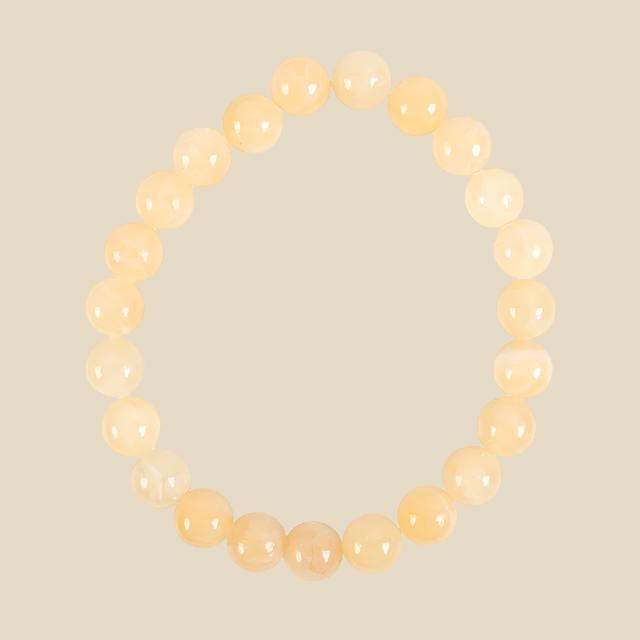 Citrine Bead Bracelet