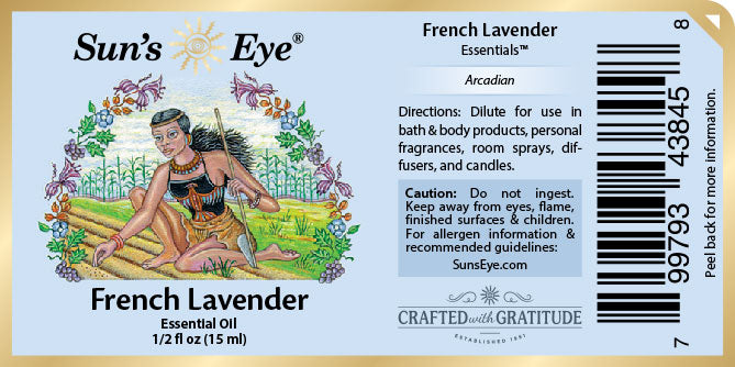 French Lavender Essential Oil Sun's Eye