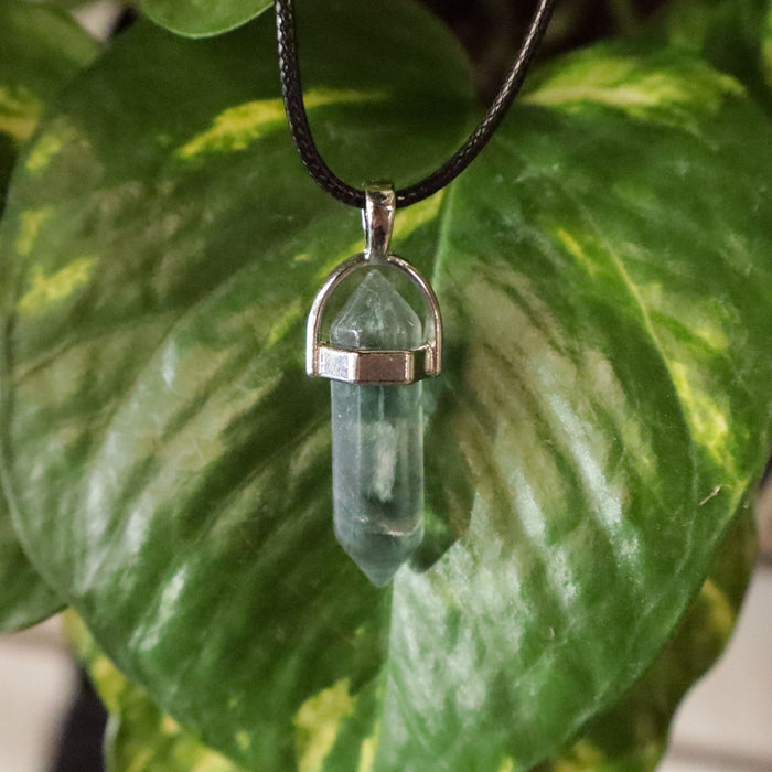 Fluorite Point Necklace