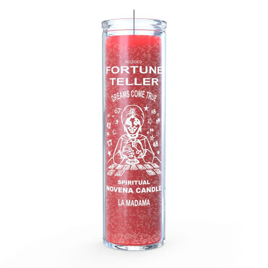 Fortune Teller (Madama) Candle - Red - 7 Day