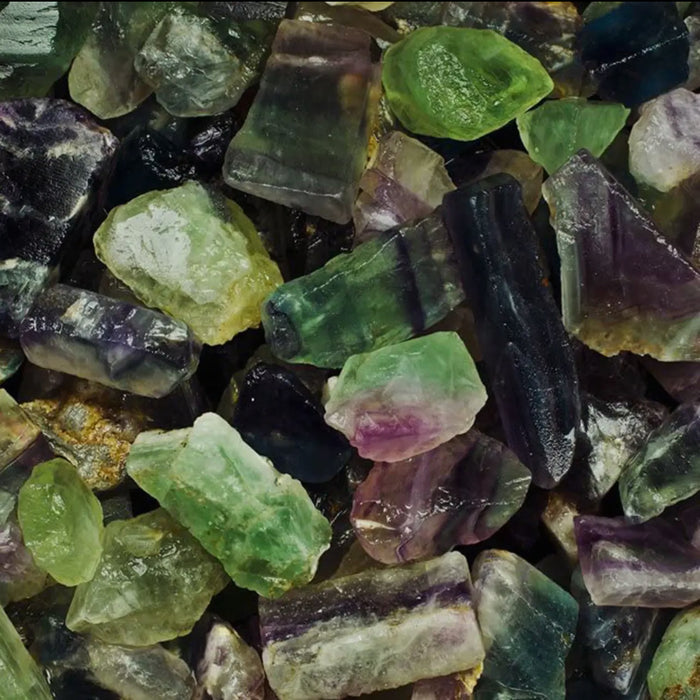 Metaphysical stone: Rainbow fluorite