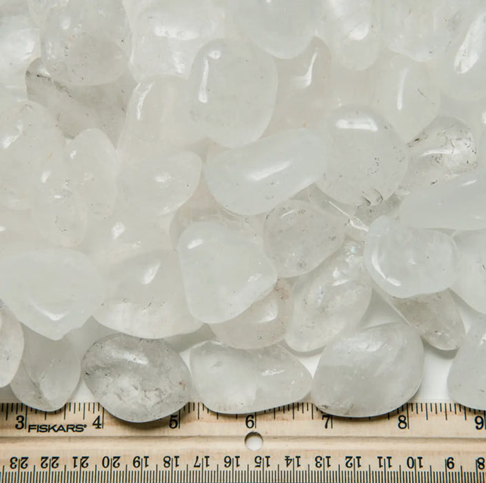 Clear quartz crystal, perfect for meditation or energy healing