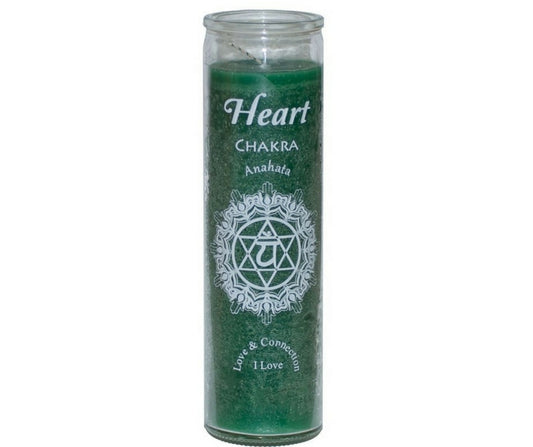 Heart Chakra Candle - Green - 7 Day