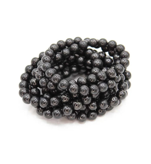 Shungite Beaded Braclet