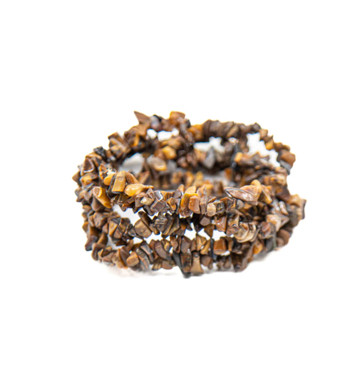 “Tiger’s Eye chip bracelet natural gemstone jewelry”