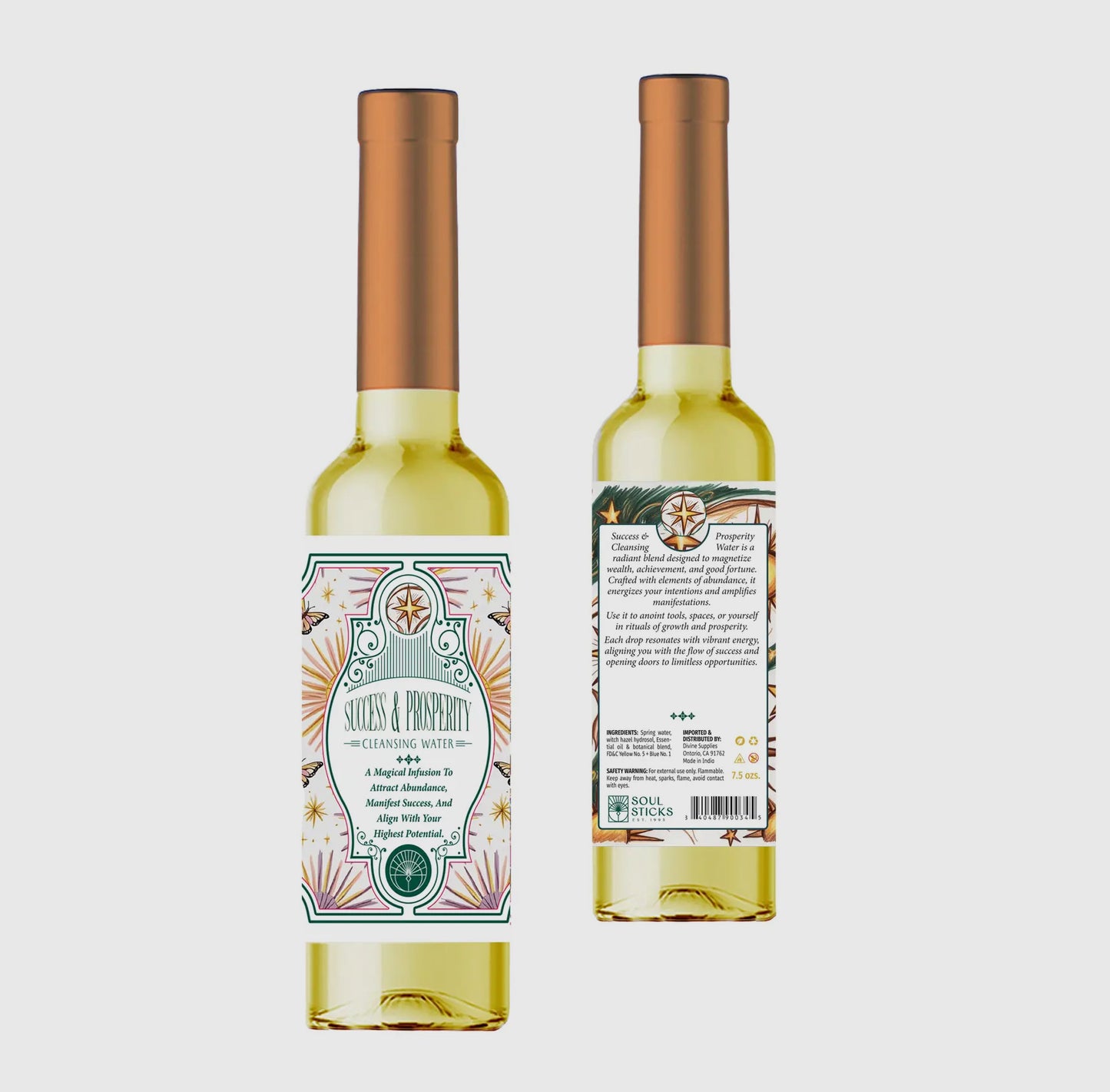 Success and Prosperity cleansing water abundance spray