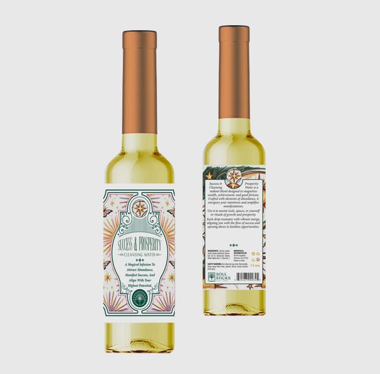 Success and Prosperity cleansing water abundance spray