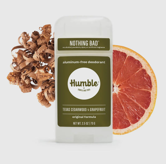 Texas Cedarwood & Grapefruit Deodorant – Humble