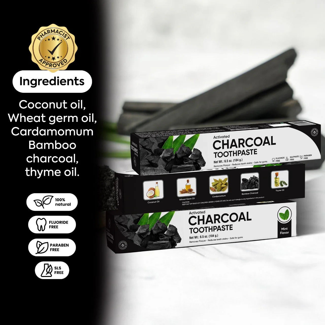 Activated Charcoal Toothpaste