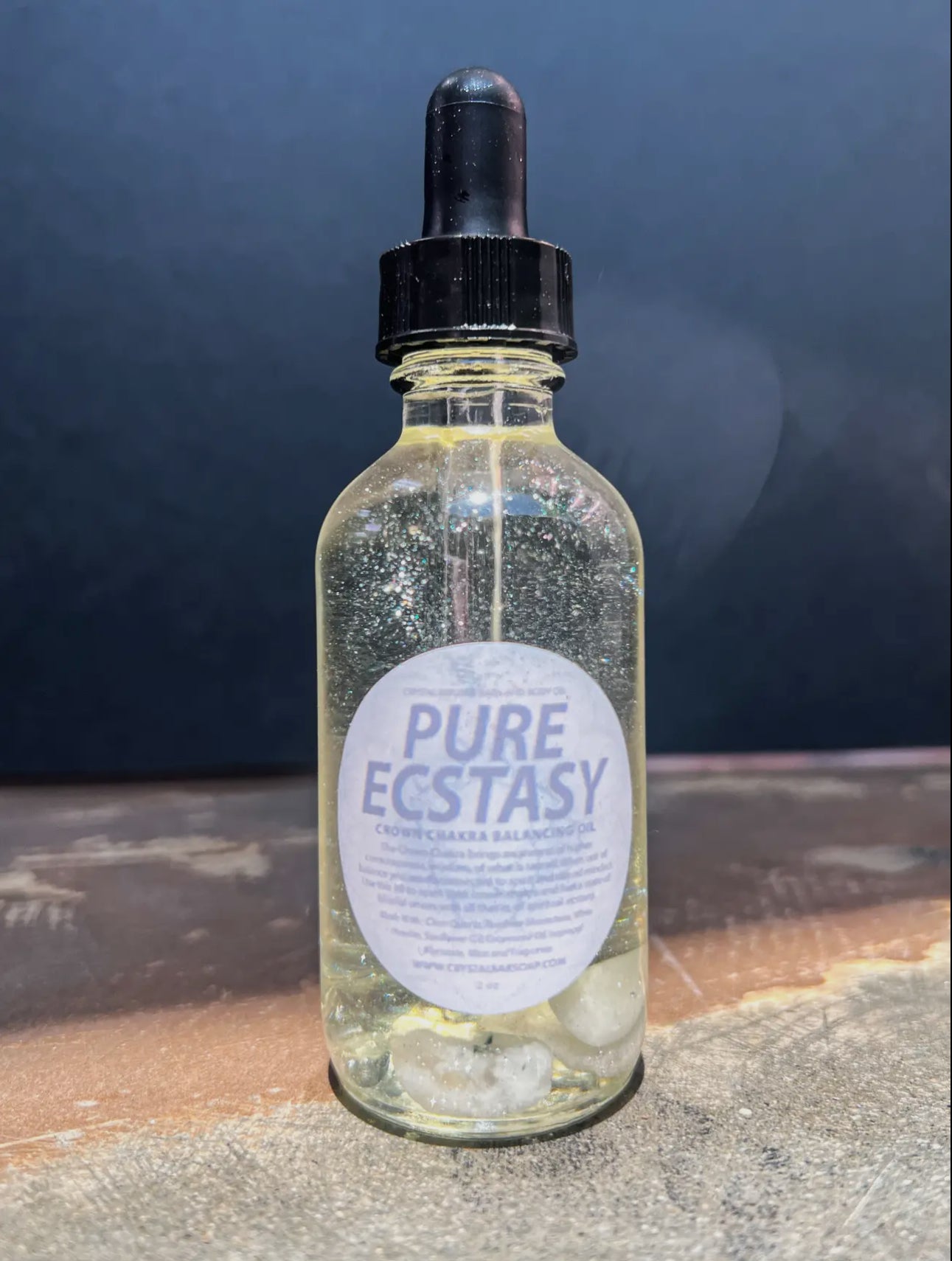Pure Ecstasy – Crown Chakra Balancing Body Oil