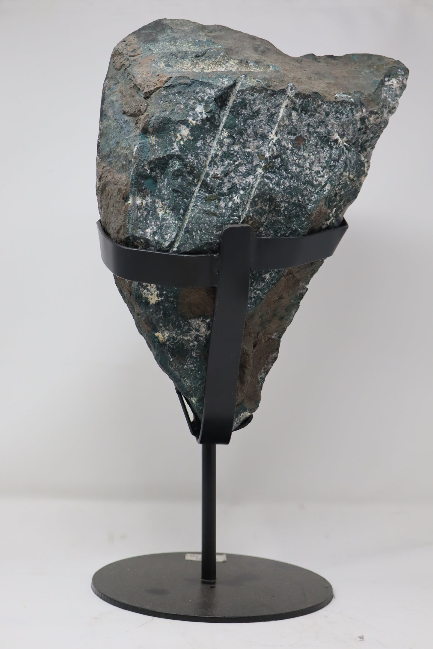 Amethyst Heart Large w/Stand