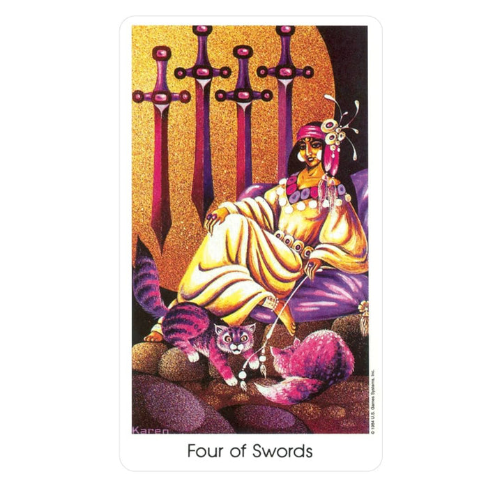 Cat People Tarot Deck By Karen Kuykendall