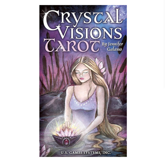 Crystal Visions Tarot Deck By Jenifer Galasso