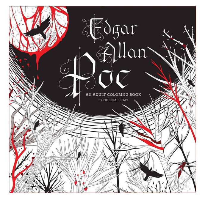 Edgar Allan Poe: An Adult Coloring Book