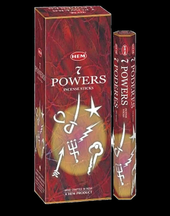 7 African Powers Incense Red