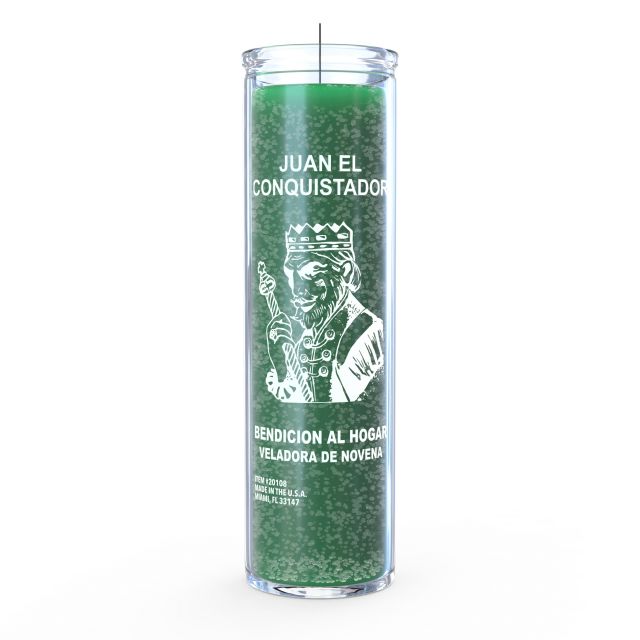 John The Conqueror Candle - Green - 7 Day