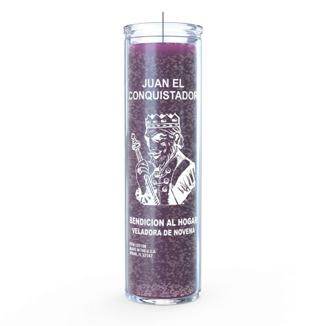 John The Conqueror Candle - Purple - 7 Day