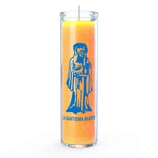 La Santa Muerte Holy Death Candle - Gold - 7 Day