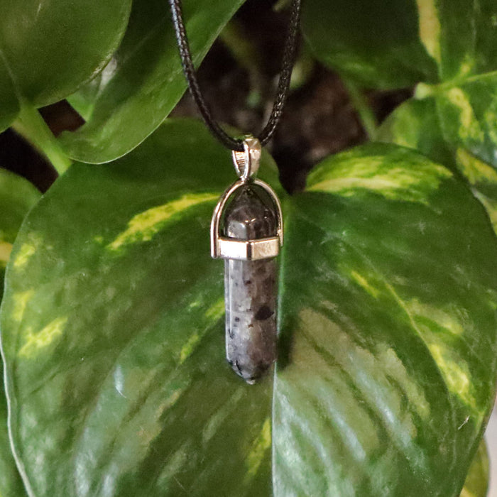 Labradorite Point Necklace