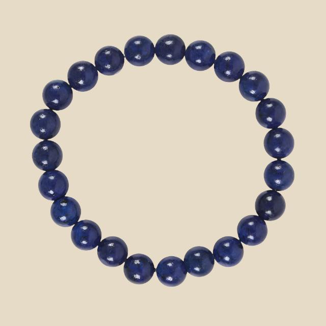 Lapis Lazuli Bead Bracelet